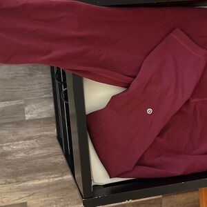 Lululemon Athletica Maroon Leggings